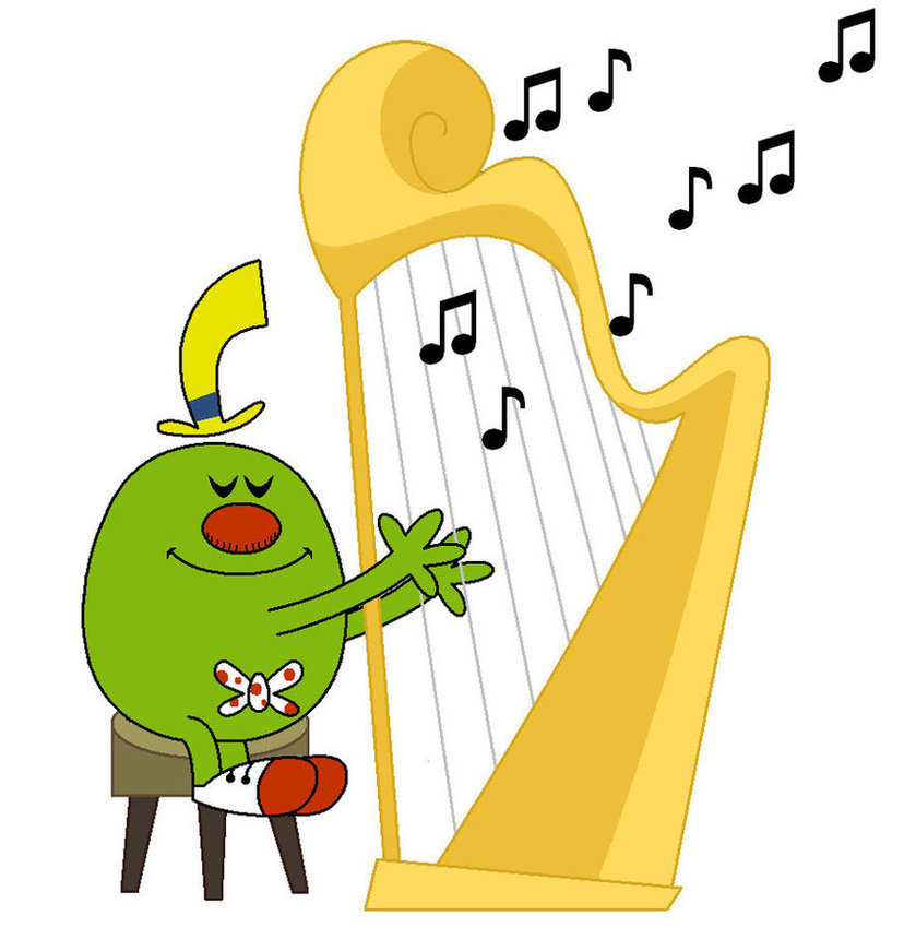 Harp Picture Clipart - Free to use Clip Art Resource