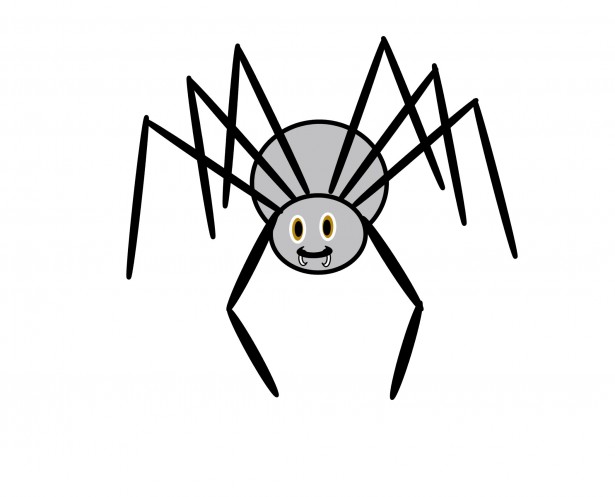 Free spider clip art