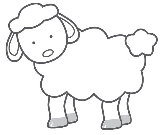 Clipart Sheep Outline - ClipArt Best