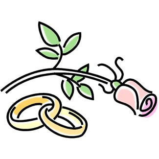 Linked Wedding Rings Clipart - Free Clipart Images