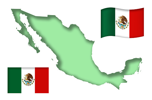 Clipart Mexico Map