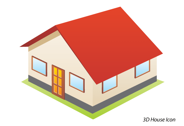 Free vector house clipart