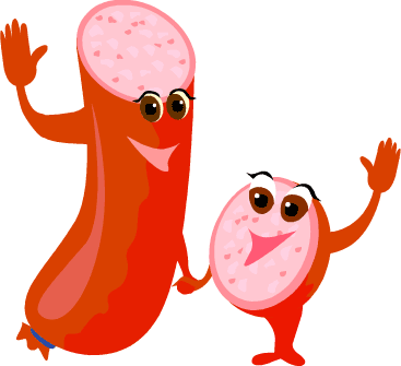 Sausage clip art - Food clip art | DownloadClipart.org