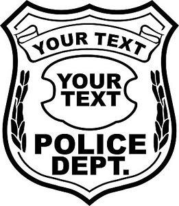 Police Decal For Car - ClipArt Best