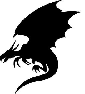 Easy dragon clipart