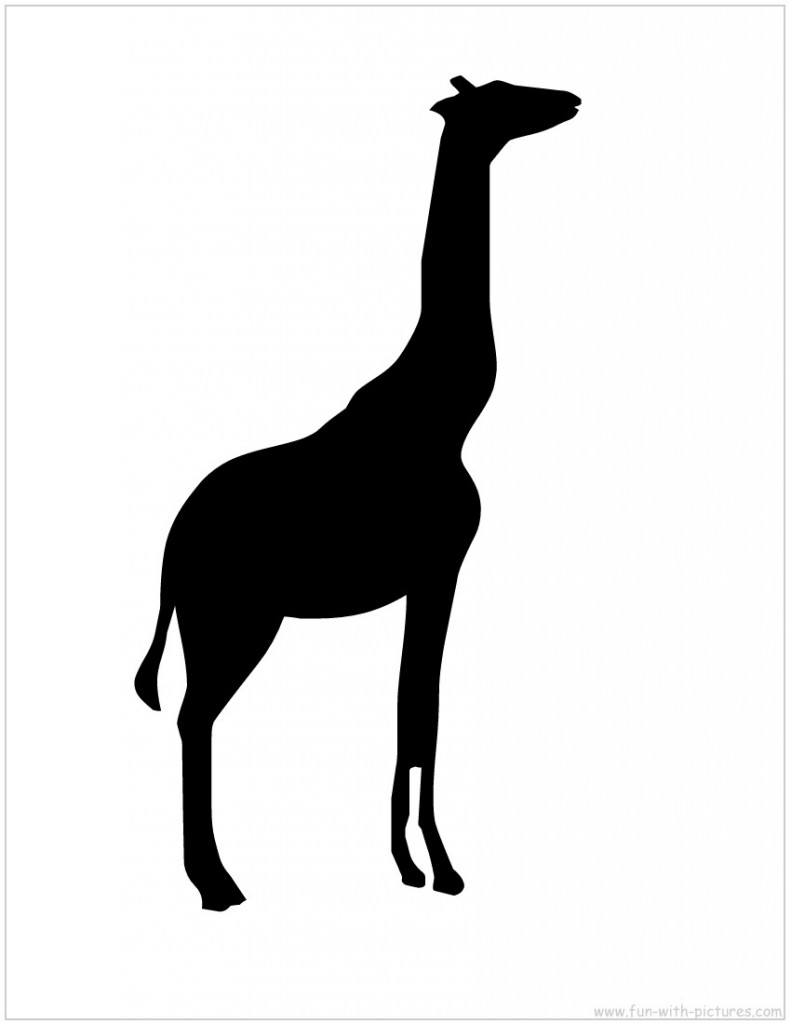 Best Giraffe Silhouette #8239 - Clipartion.com