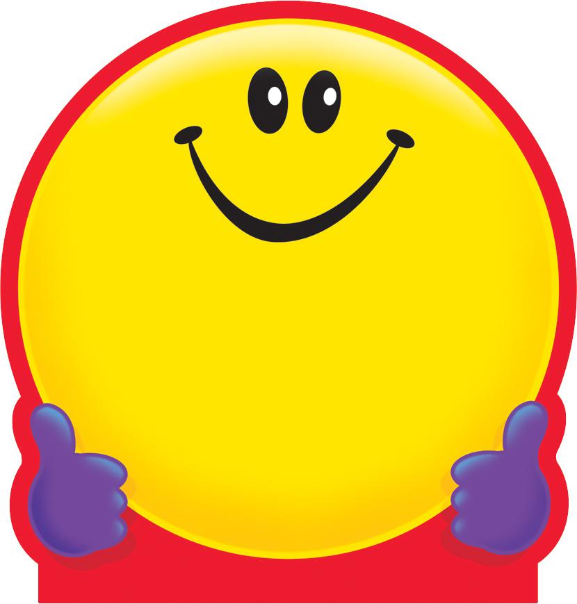 smiley face pad clipart