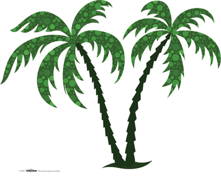 Easy cut out palm tree clipart - ClipartFox