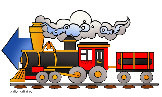 Railroad clipart free