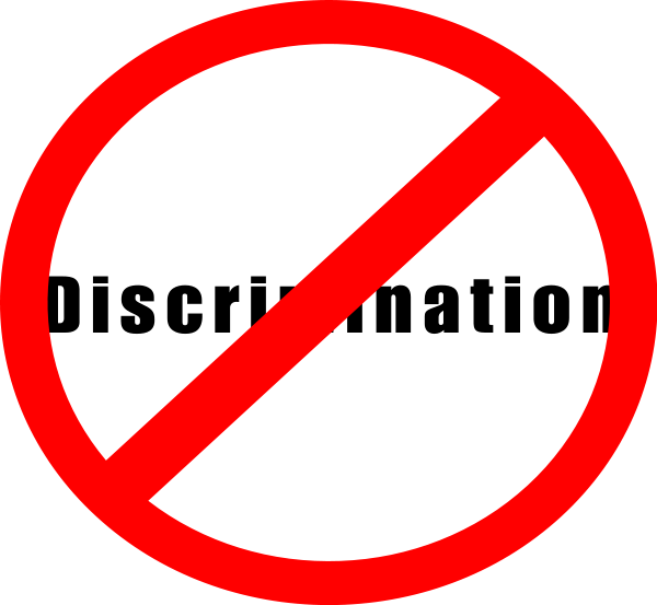 No discrimination sign SVG Vector file, vector clip art svg file ...