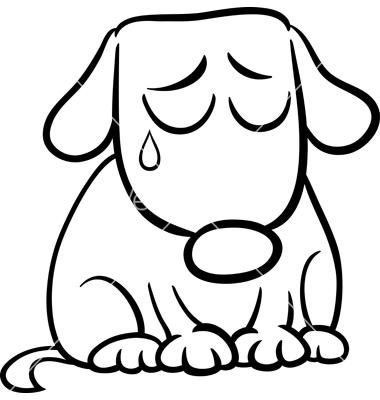 37+ Sad Puppy Clipart