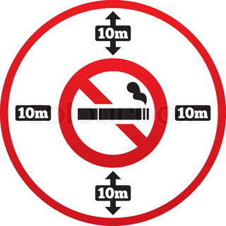 No smoking sign. No smoke icon. Stop smoking symbol. Vector ...