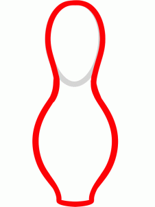 Bowling Pin Drawing - ClipArt Best