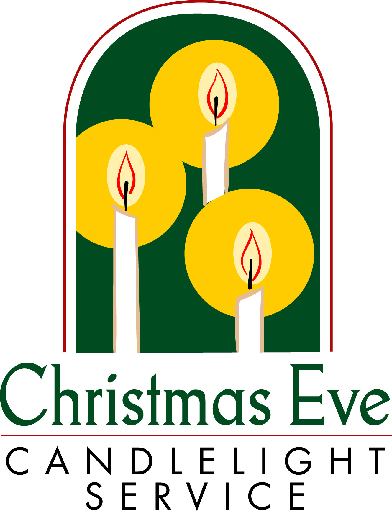 Christmas day worship clipart