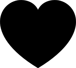 Heart shaped clip art