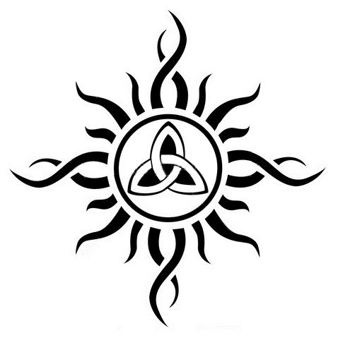 Triquetra, Sun and Tattoo ideas
