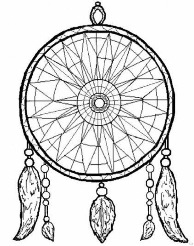 1000+ images about Dreamcatcher Coloring Pages
