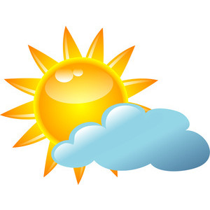 Sunny clipart