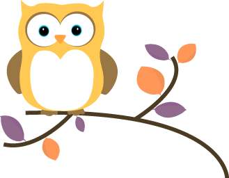 Yellow Owl Clipart