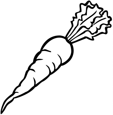 Carrots coloring pages | Free Coloring Pages