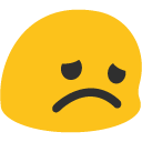 Disappointed Face Emoji