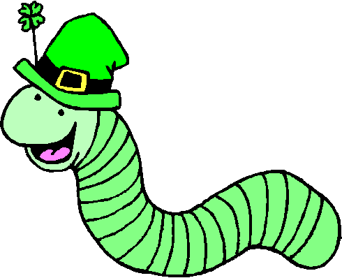 St Patrick Worm Clip Art Download