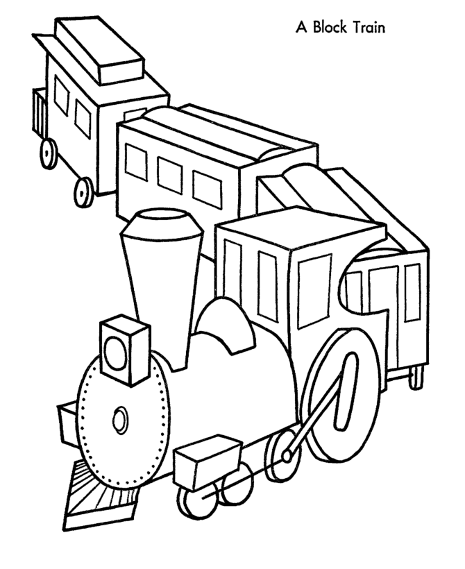 Toy Train Coloring Pages Coloring Pages For Adults Coloring Pages ...