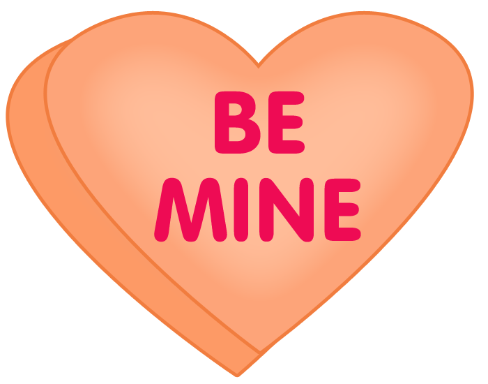 Conversation Heart Clipart