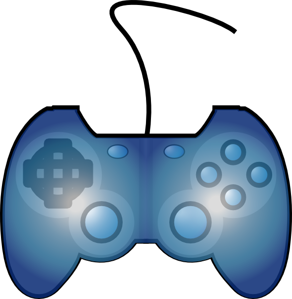 Joypad Game Controller Clip Art - vector clip art ...