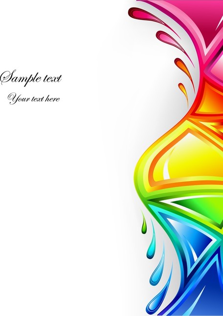 Colorful Dynamic Wave, free vector - Clipart.me