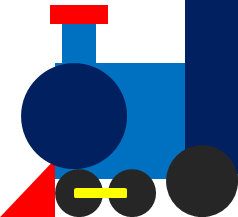 Train Shapes Practice Craft