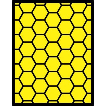 Die - Cheery Lynn Designs - Honeycomb Frame | Wishlist craft ...