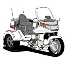 Motorcycle Clipart Black And White Simple