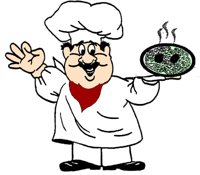 Italian chef clipart