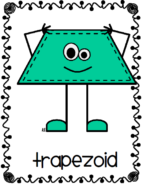 Best Photos of Trapezoid Clip Art - Trapezoid Shape Template, Red ...