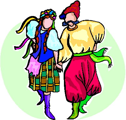 Clipart folk dance