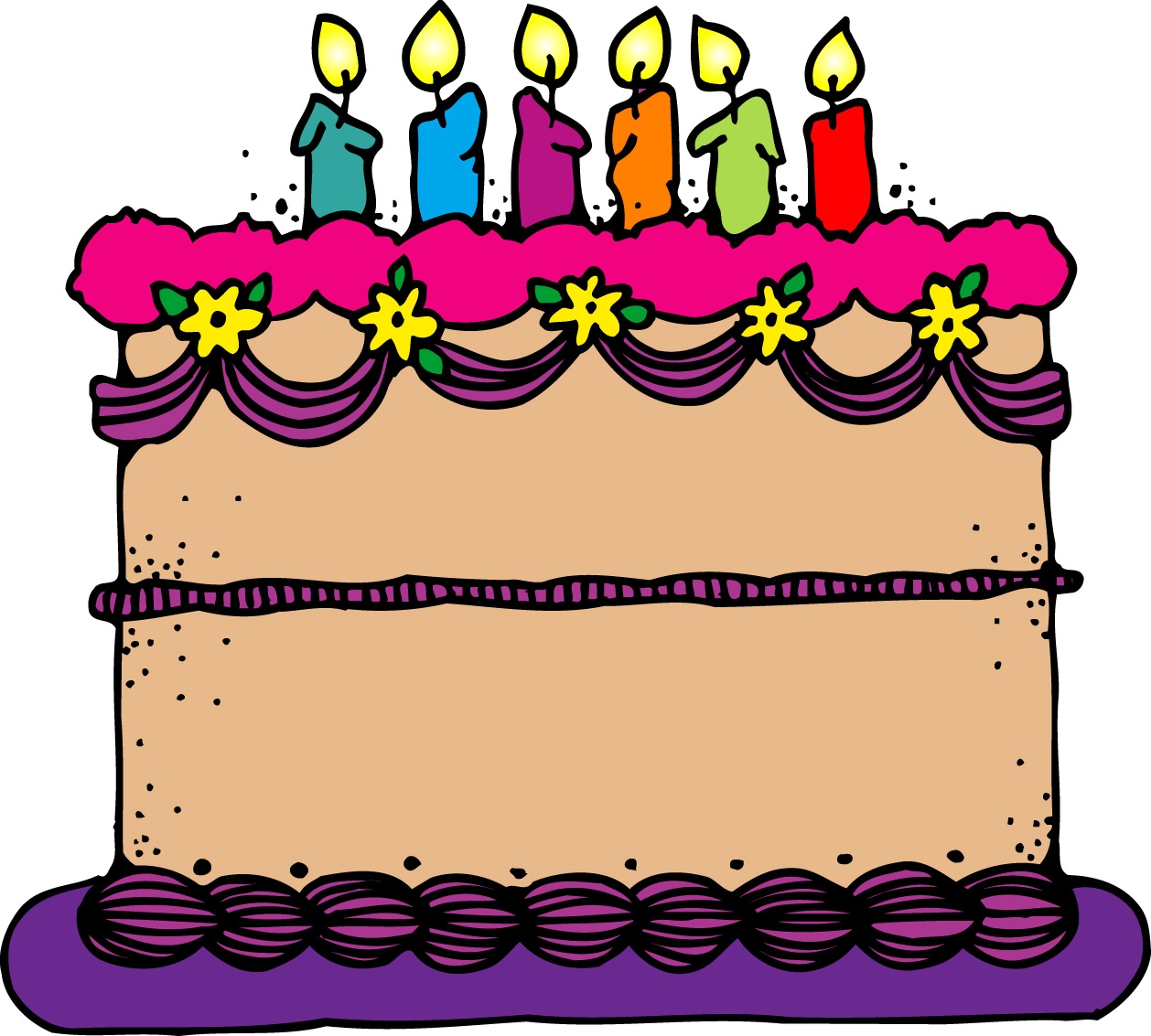 Free Birthday Cake Clip Art - Tumundografico