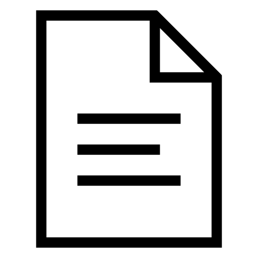 Document Icon - Free Icons and PNG Backgrounds