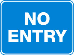 No Entrance Sign - ClipArt Best