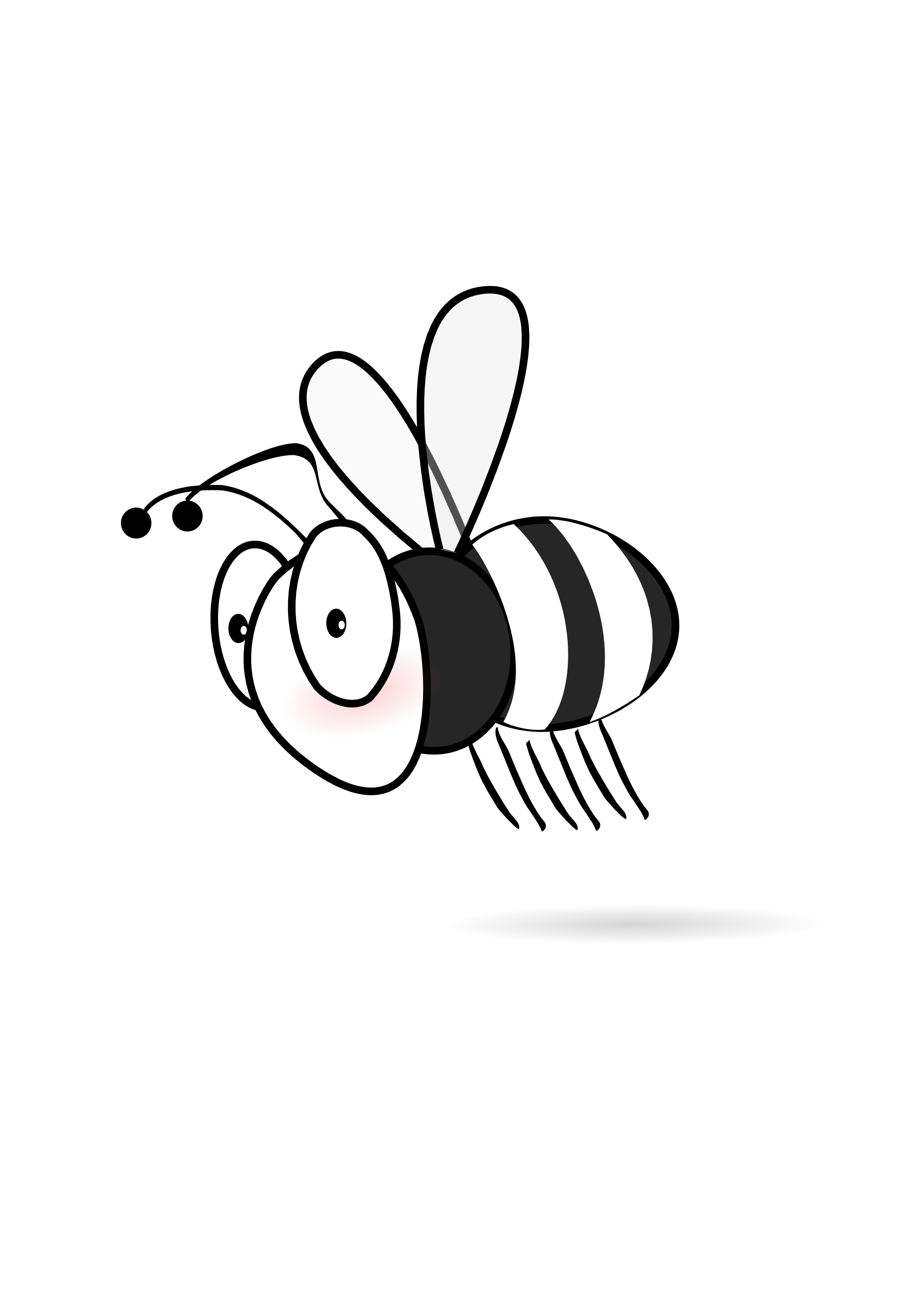 Bee line artprofile clipart