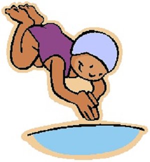 Swim And Dive Team Clipart