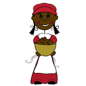 African American Thanksgiving Clipart