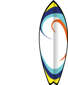 Surfboard Clip Art - vector clip art online, royalty ...