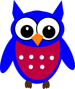 Blue Owl Clip Art - vector clip art online, royalty ...