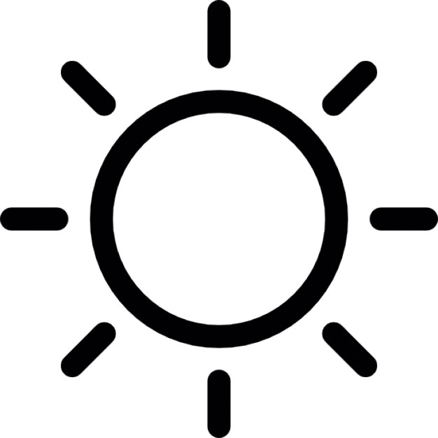 Sun outline Icons | Free Download - ClipArt Best - ClipArt Best