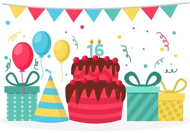 Free Birthday Party Vector Free Vector Download 402555 | CannyPic