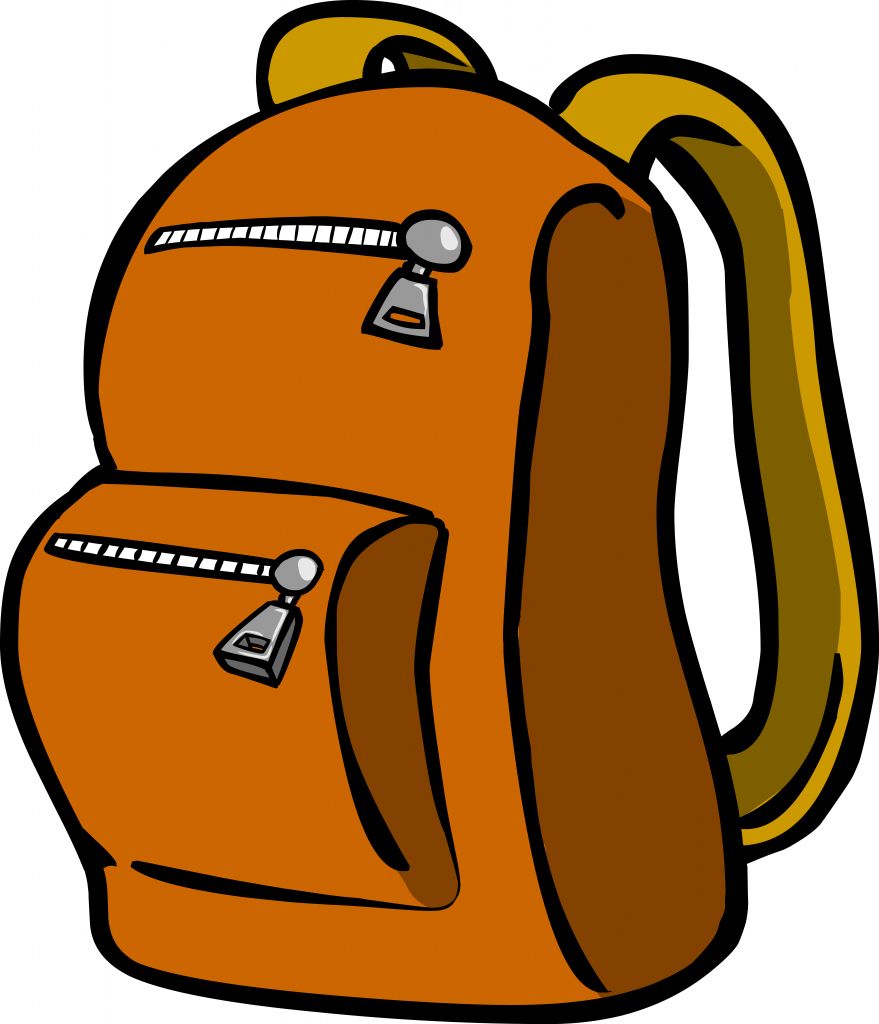 Free Backpack Clipart Image - 10110, Free Cartoon School Backpack ...