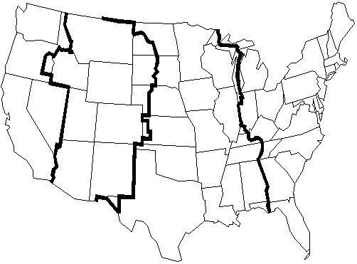 USA Maps States Clip Art