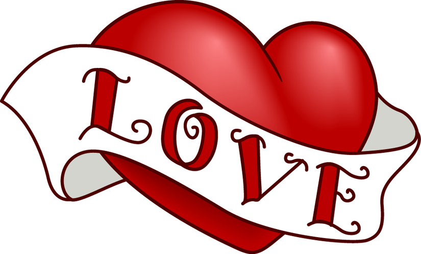 Love Heart Clipart