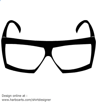 Download : Square Sunglasses - Vector Graphic